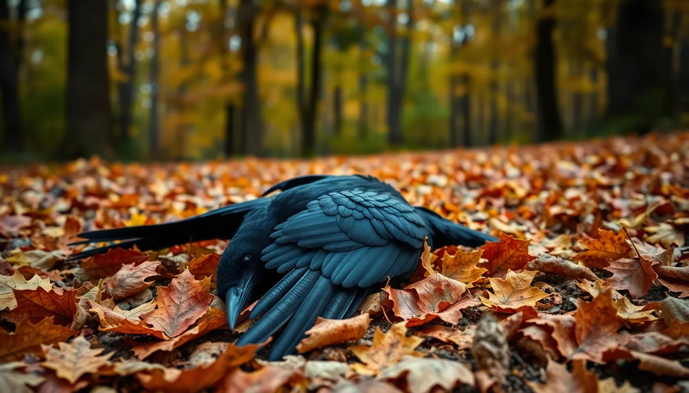 Dead Crow Meaning: Spiritual Signs, Symbolism & What It Really Means When You Find One 2 Dead Crow Meaning: Spiritual Signs, Symbolism & What It Really Means When You Find One 1