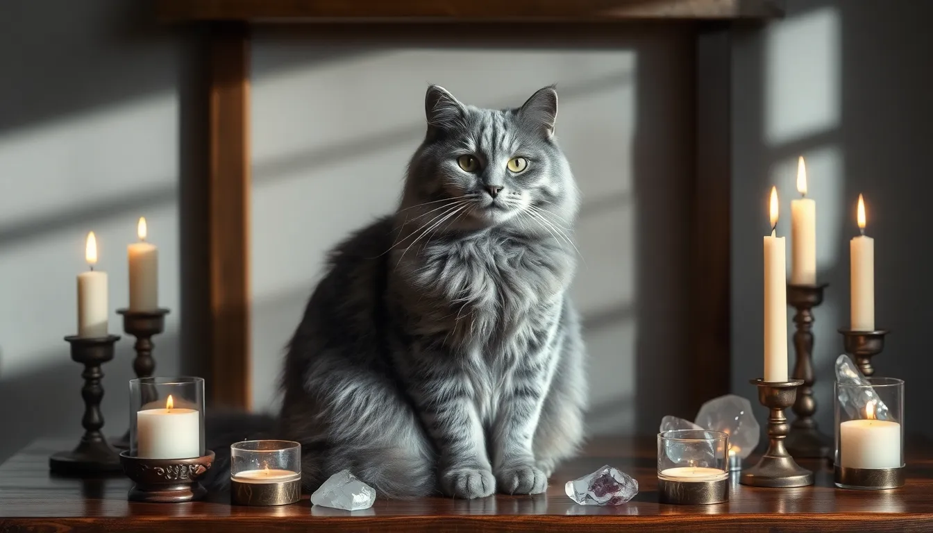 Grey Ghost Tabby Meaning: Unlock the Mystical Symbolism of These Ethereal Cats 2 Grey Ghost Tabby Meaning: Unlock the Mystical Symbolism of These Ethereal Cats 1