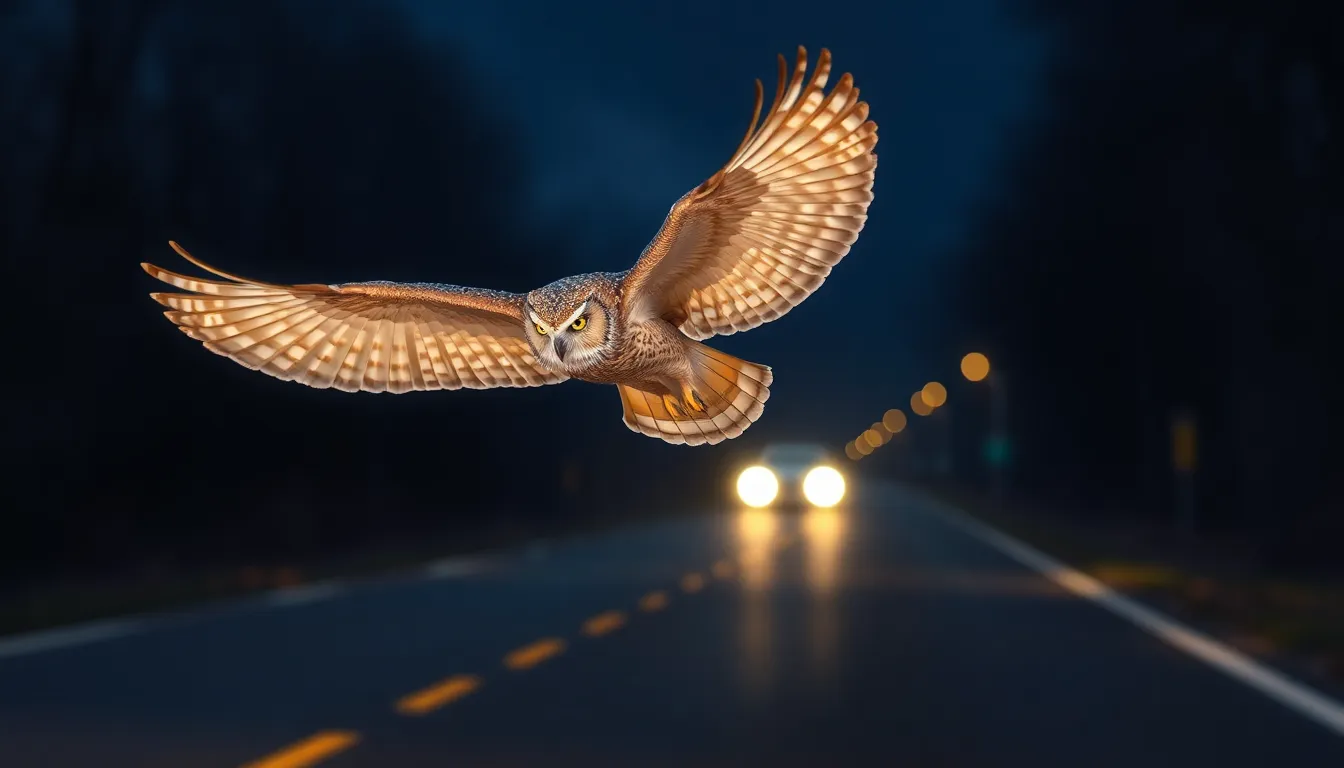 What Does It Mean When an Owl Flies in Front of You While Driving? Spiritual Signs 2 What Does It Mean When an Owl Flies in Front of You While Driving? Spiritual Signs 1